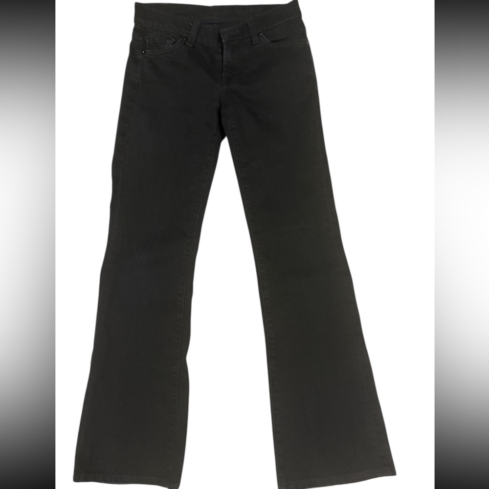 7 For All Mankind Black bootcut Jeans – size 25